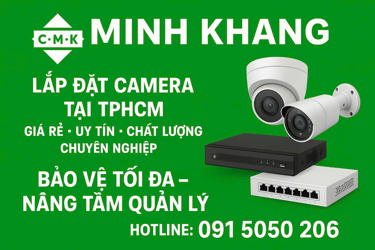Dịch Vụ Lắp Camera Giám Sát Khu Công Nghiệp Tân Đô Long An | Uy Tín – Giá Rẻ