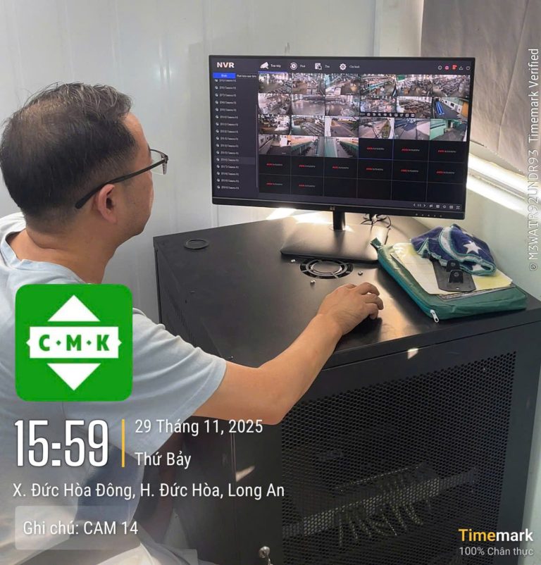 Thi Công Hệ Thống Camera Nhà Xưởng – Công Ty TNHH Công Nghệ Điện Tử Sharesun | Cụm Công Nghiệp Hải Sơn, Tây Ninh