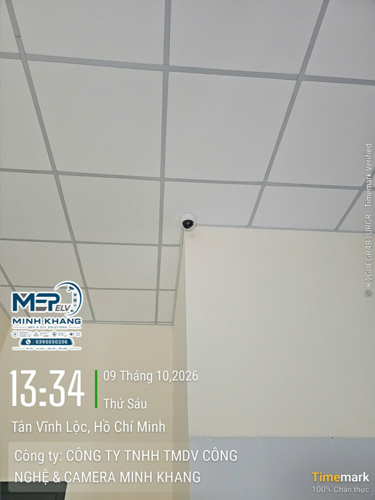 Thi công mạng LAN và tủ rack tại xã Bình Đức | Camera Minh Khang
